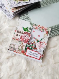 Kartka bożonarodzeniowa- shaker card - zdjęcie 3