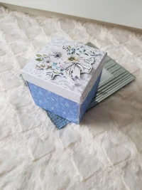 Exploding box świąteczny - zimowy - zdjęcie 4