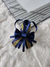 Przypinki dla gości weselnych + navy blue - zdjęcie 1