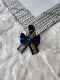 Przypinki dla gości weselnych navy blue - zdjęcie 1