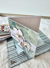 Kartka ślubna mint dream młoda para 2 - zdjęcie 2