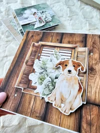Kartka urodzinowa pies beagle mint collection - zdjęcie 3