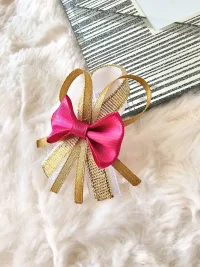Przypinki dla gości weselnych + malinowy róż stare złoto - zdjęcie 1