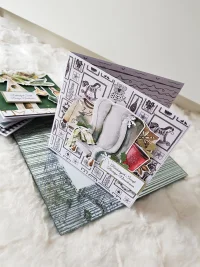 Kartka świąteczna fotel komiks - zdjęcie 4