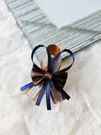 Przypinki dla gości weselnych + brąz navy blue granat srebrne - zdjęcie 2