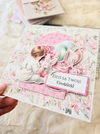 Kartka z okazji urodzinowa dla dziewczynki - zdjęcie 4