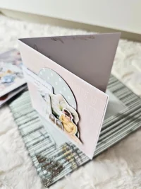 Kartka dla przyszłych rodziców baby shower dla chłopca - zdjęcie 2