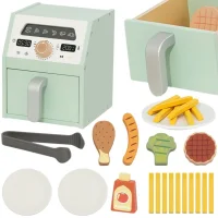 TOOKY TOY Drewniany Air Fryer Frytkownica Beztłuszczowa - zdjęcie 1