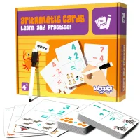 WOOPIE Karty Edukacyjne Fiszki Do Nauki Liczenia - zdjęcie 1