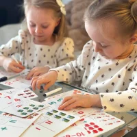 WOOPIE Karty Edukacyjne Fiszki Do Nauki Liczenia - zdjęcie 2