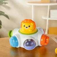 WOOPIE BABY Kosmiczna Rakieta Aktywności - Edukacyjna Kostka Sensoryczna 18m+ - zdjęcie 3