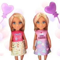 Woopie Zestaw Urodzinowy Dwóch Laleczek - Candy i Cakes - zdjęcie 2