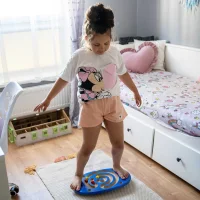 VIGA Sensoryczna Drewniana Deska do balansowania z labiryntem - zdjęcie 2