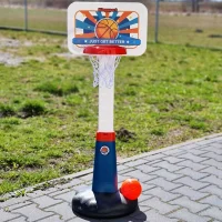 WOOPIE Zestaw Koszykówka Regulacja 99 - 125 cm + Piłka + Pompka - zdjęcie 2