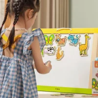 VIGA Drewniane Magnesy Zwierzęta zestaw 20 elementów - zdjęcie 2