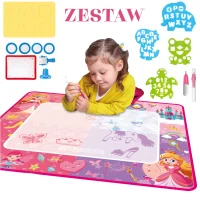 WOOPIE Mata Wodna Magiczna do Rysowania dla Małej Księżniczki - zdjęcie 3