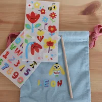 WOOPIE ART&FUN Zestaw Kreatywny Magiczna Torebka + Naklejki do Dekoracji ponad 109 szt. (ZESTAW 5 SZT.) - zdjęcie 4