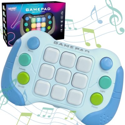 WOOPIE Elektroniczna Gra Zręcznościowa Pop-It Fidget Toy Gamepad Niebieski - zdjęcie 1